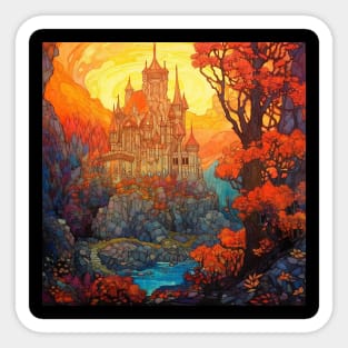 Enchanted Castle Sticker